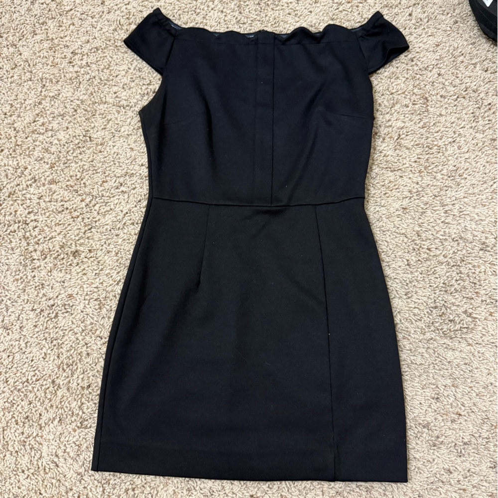 Elegant Black Off-Shoulder Dress
